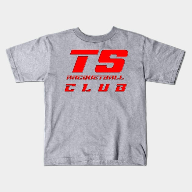 T.S. Racquetball Club t-shirt Kids T-Shirt by ArmChairQBGraphics